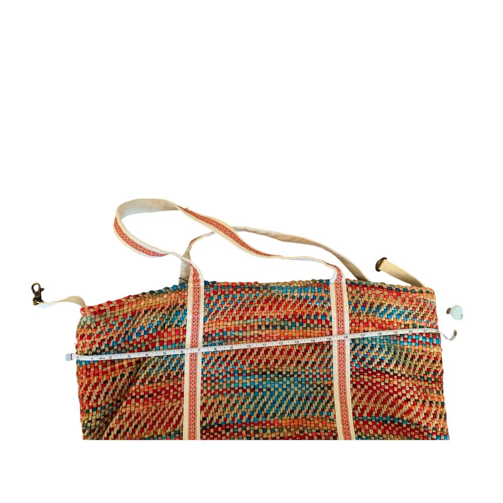 America & Beyond Evil Eye NWT Good Luck Tote Inside Pocket Snap Closure - Picture 5 of 9